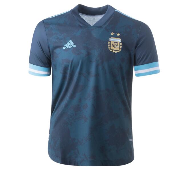 2020 Argentina Away Kit Soccer Jersey Player Version